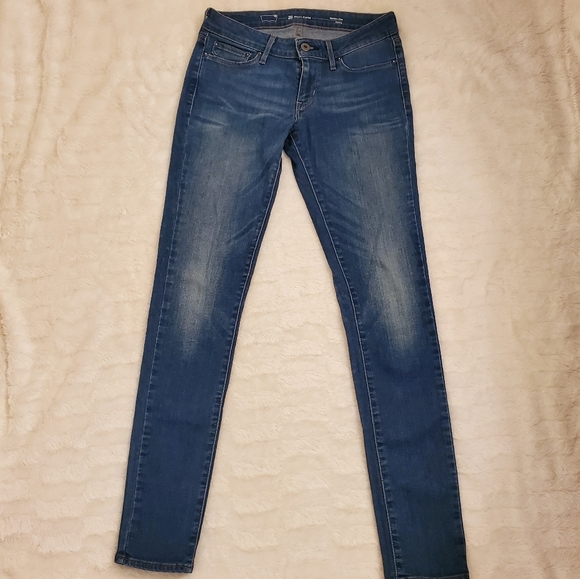 Levi's Jeans Modern Rise Size 26 Medium Wash - Picture 1 of 5